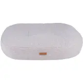 Amiplay soikea patja Montana Beige L, 78x65x10 cm
