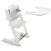 Stokke Tripp Trapp syöttötuolipaketti White/valkoinen tarjotin