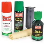 Ballistol Sinistyssarja muovilaatikossa