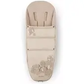 Cybex Platinum footmuff lämpöpussi Fashion Simply Flowers Beige