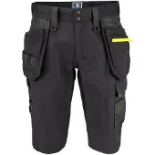 Projob 5562 Stretch Shortsit - Black - C48