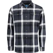 Projob 5213 Vuorellinen Flanellipaita - Navy blue - L