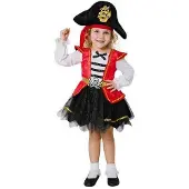 MOM Caribbean Pirate Tytön Puku