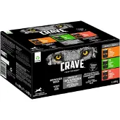 Crave 6 x 400 g Adult lajitelma 3 makua koiranruoka