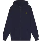 Lyle & Scott Zip Through Hoodie - Navy - 110-116
