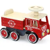 Vilac Ride-On Firetruck - Red - ONE SIZE