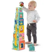 SES Creative Palikkatornit - Eläinhahmot - - OneSize - Palikkatornit