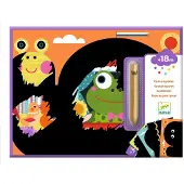 Djeco | Scratch-kortit (alk. 18 kk) - Kukkuu