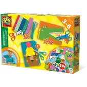 SES Creative Aktiviteettipaketti - Opi käyttämään saksia - - OneSize - Askartelusetit