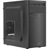 Aerocool CS-103, Mini Tower, PC, Musta, mikro ATX, Mini-ITX, Akryylinitriilibutadieenistyreeni (ABS), SPCC, 15,6 cm (ACCS-PC11014.11)