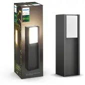 Philips Pylväsvalaisin Philips Hue Turaco pieni 9.5 W IP44 402x121x121 mm alumiini antrasiitti