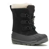 Kamik Kids' Snowdash Black Talvikengät 34