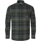 Chevalier Heron Flannel Shirt Men Evergreen Checked XL