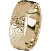 Kohinoor Duetto Gold Frost 7 mm keltakultasormus 003-816-195