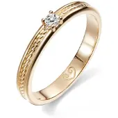 Kalevala Koru Ikiaikainen 0.06 ct timanttisormus kulta 141000115D165