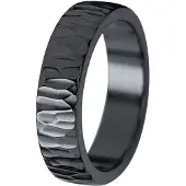 Kohinoor Duetto Black Wood 5 mm zirkoniumsormus 006-804-205