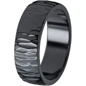 Kohinoor Duetto Black Wood 7 mm zirkoniumsormus 006-814-150