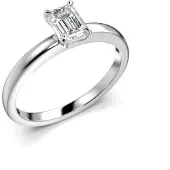 Festive Timanttisormus Serena Emerald valkokulta 0,50 ct 14-684-050-VK-HSI1