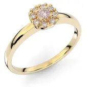 Festive Jasmin Morganiitti halo-timanttisormus 18-562-015M-KK-HSI1
