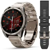 Garmin Fenix 8 47mm Amoled Sapphire Titanium with Titanium band 010-02904-40