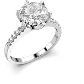 Festive Timanttisormus Julianna Kruunu 2,10 ct 18-682-210-VK-HSI1