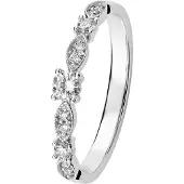 Kohinoor 033-269V-23 Timanttisormus valkokulta Clara 18