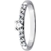 Festive Sophia Solitaire 14-355-045-VK-HSI1 sivukivellinen timanttisormus