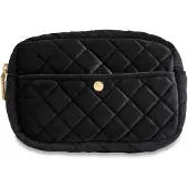 Fan Palm Black Velvet Medium Beauty Bag Medium