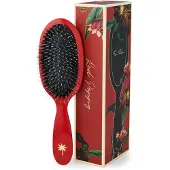 Fan Palm Medium Red Poppy Brush