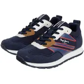 Pepe Jeans for boy. PBS60001 Shoes Foster Cross B navy (36), Flat, Laces, Casual, children's fashion