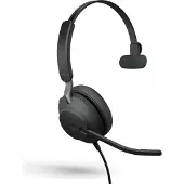 Jabra YOU'RE ON Evolve2 40 MS -monokuuloke, musta