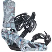 Burton Lexa 2026 Lumilautasiteet blue butterflies Koko L
