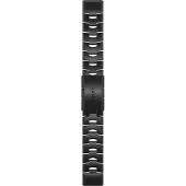 Garmin QuickFit 22mm -kellonhihna Ilmastoitu titaaniranneke, hiilenharmaa DLC-pinnoite