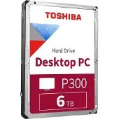 Toshiba P300 Desktop PC - Kiintolevyasema - 6 TB - sisäinen - 3,5" - SATA 6Gb/s - 5400 rpm - puskuri: 128 MB