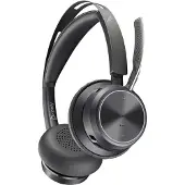 Poly Hp voyager focus 2 microsoft teams certified usb-c headset +usb-c/a adapter + charging stand no localization