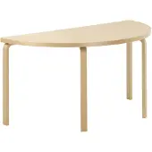 Artek Aalto 96 Pöytä Puolipyöreä - Ruokapöydät & Baaripöydät Koivu - 28306481