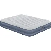 Bestway Tritech Air Mattress Queen -ilmatäytteinen varavuode, sisäänrakennettu pumppu, 203 x 152 x 36 cm