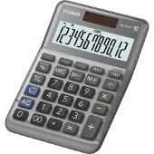 Casio MS-120FM Pöytälaskin, 12 numeroa, Musta