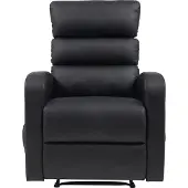 Lykke Hierontatuoli Cozy Musta