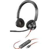 Poly Blackwire 3320 -kuulokemikrofoni, musta