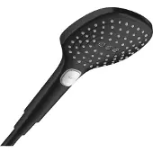 Hansgrohe RAINDANCE SELECT E hand shower with NATR. handle, matt black