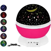 Hobby Hall Kääntyvä yövalaisin "Sky Star"/projektori 360 astetta 8974