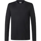 Super.natural Men's Arctic230 Long Sleeve Jet Black Kerrasto yläosat S