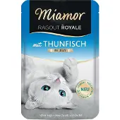 Miamor 22x100g Ragout Royale in Gravy tai Jelly tonnikala, in Jelly Kissanruoka