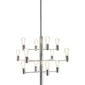Herstal - Manola 12 Kattokruunu Chrome