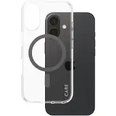 PanzerGlass Care by iPhone 16 MagSafe Urban Combat -suojakuori, Musta
