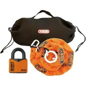 ABUS Lukkopaketti Granit Riippulukko 37/55 ja Lukkoketju 2 m