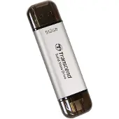 Transcend ESD310 USB-A ja USB-C ulkoinen SSD 512GB