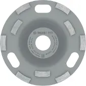 Bosch 2 608 601 763, Hiomakiekko, Tasainen keskiosa, Betoni, , 2,22 cm, 12,5 cm