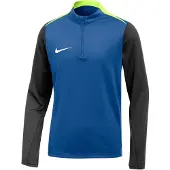 Nike Harjoituspaita Dri-fit Academy Pro 24 Drill - Sininen/musta/neon Lapset, koko S: 128-137 cm